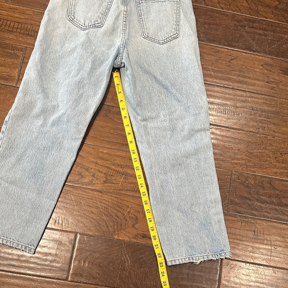 Carmar Light Blue High Rise cropped ankle Women Jeans size 26 - Picture 6 of 8